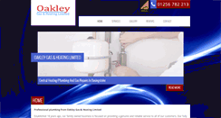 Desktop Screenshot of oakleygas.co.uk